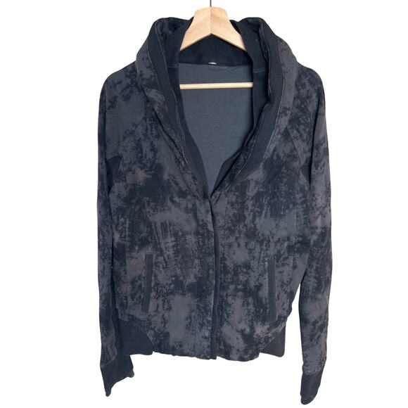 Lululemon Size 10 To Class Jacket Sea Bed Black Deep Coal - Picture 1 of 7